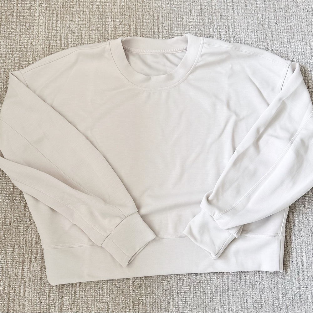 Lululemon Softstreme Oversized Cropped Crew